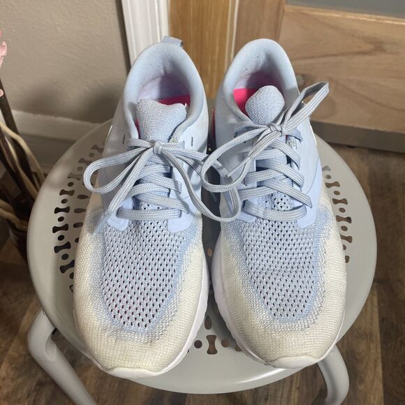 Nike Odyssey React Flyknit Women's Shoes Blue Size 7.5 Lightweight Breathable - Picture 2 of 8